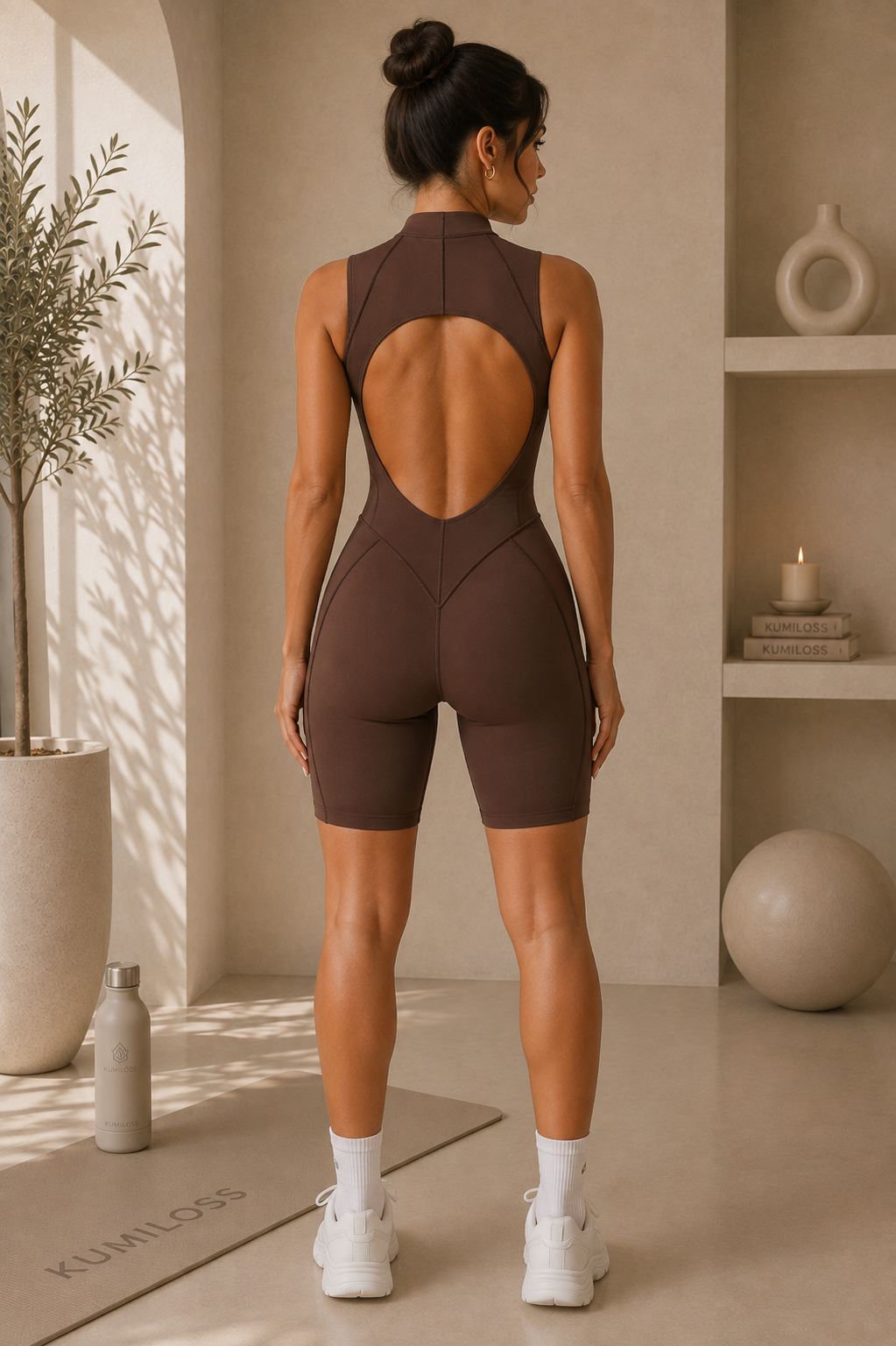 KUMILOSS Sculpt Seamless Jumpsuit