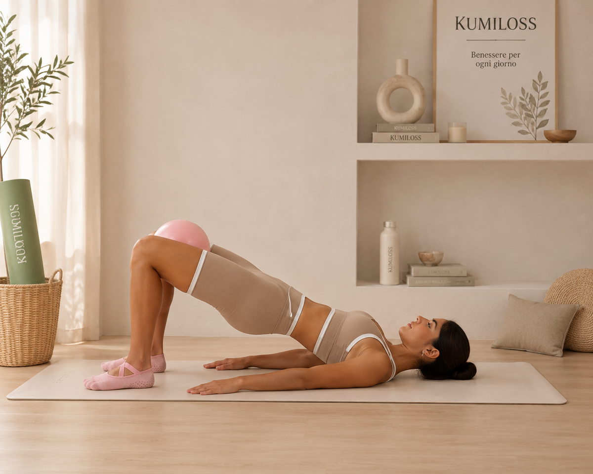 KUMILOSS Mini Pilates Ball – Stability & Core Training