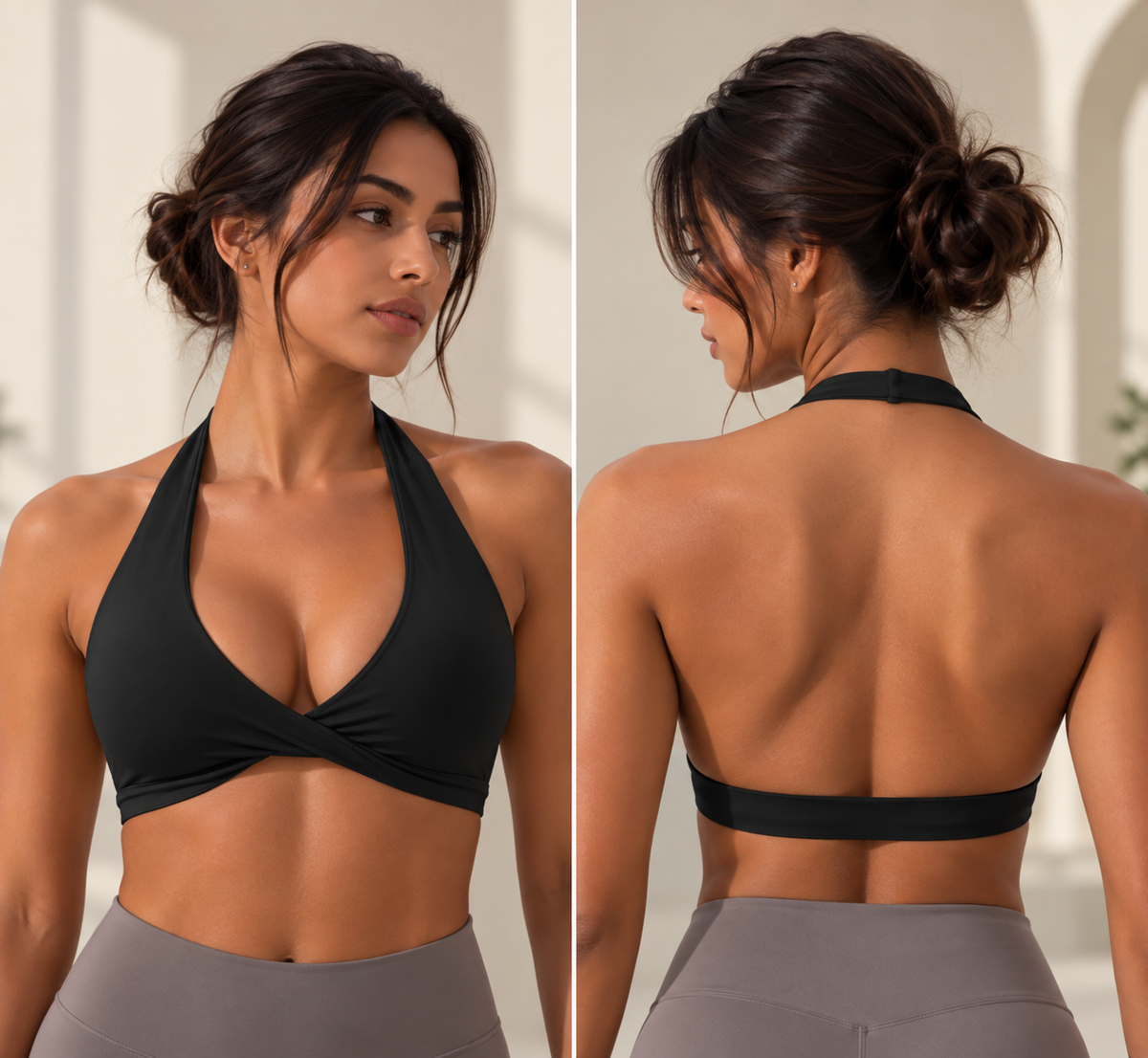 KUMILOSS Sculpt Halter Bra
