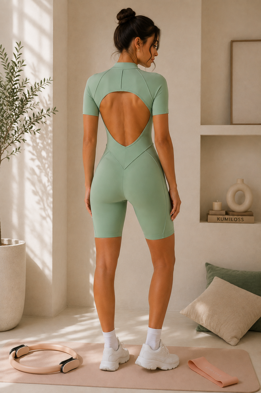 KUMILOSS Sculpt Seamless Jumpsuit