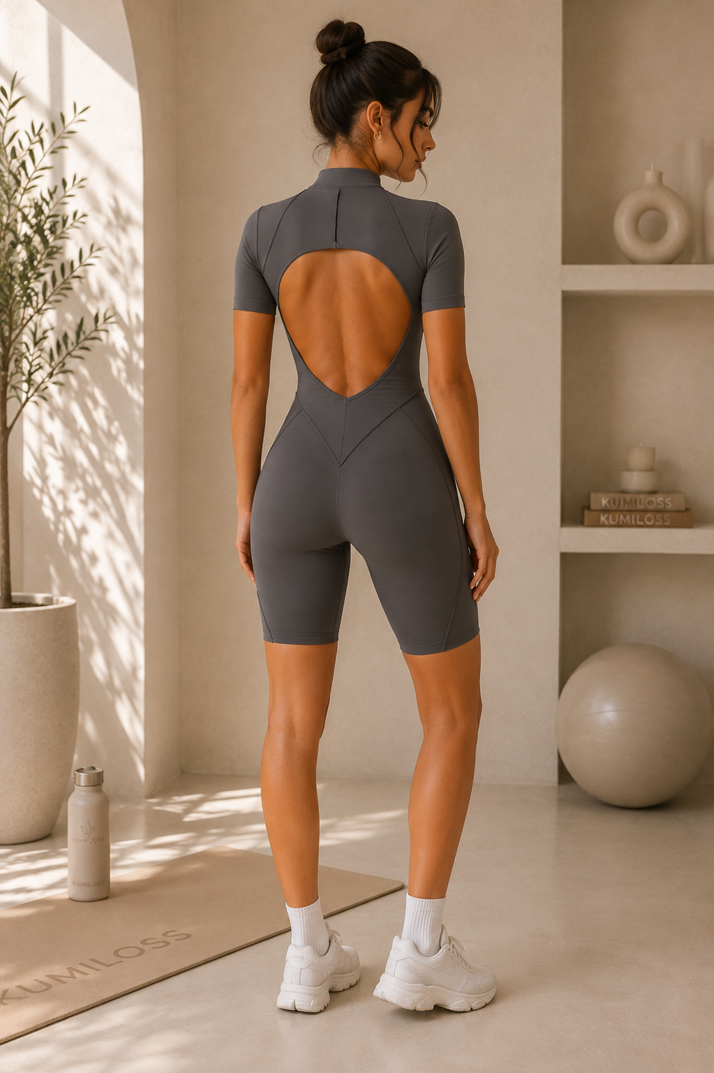 KUMILOSS Sculpt Seamless Jumpsuit