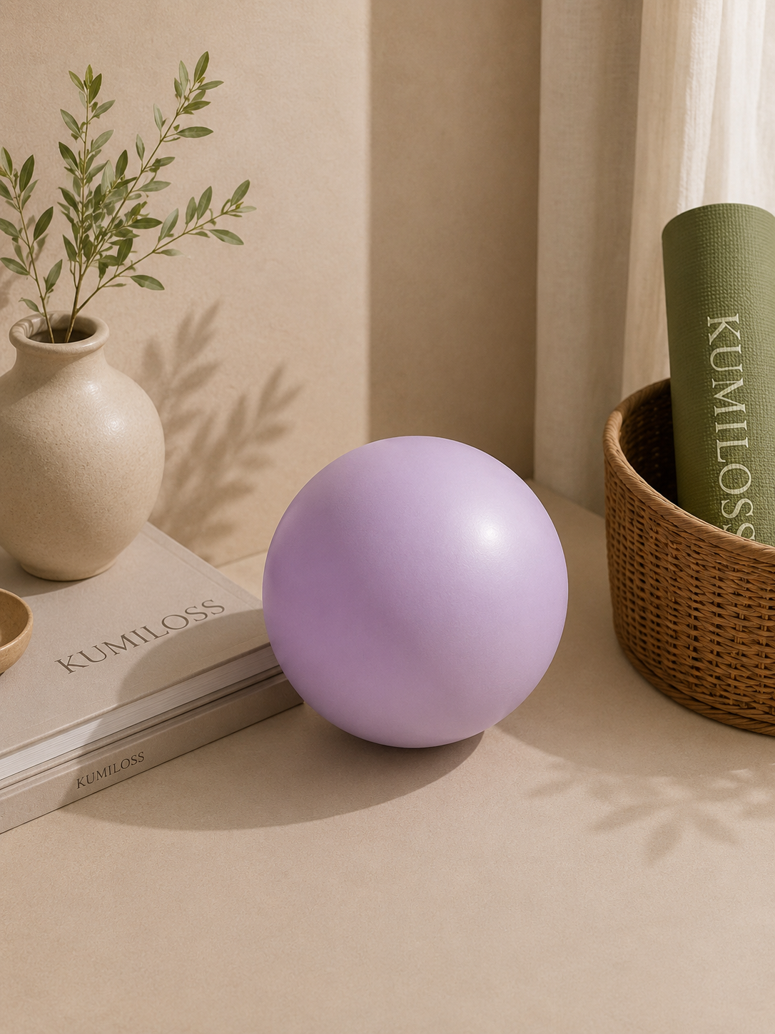 KUMILOSS Mini Pilates Ball – Stability & Core Training