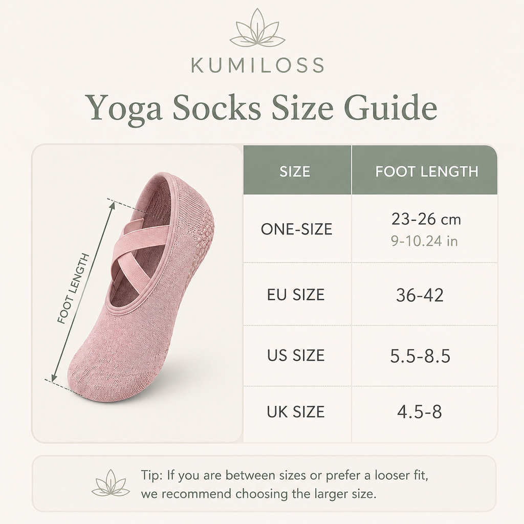 KUMILOSS GRIP™ — Calzini Pilates & Yoga
Stabilità. Comfort. Movimento.