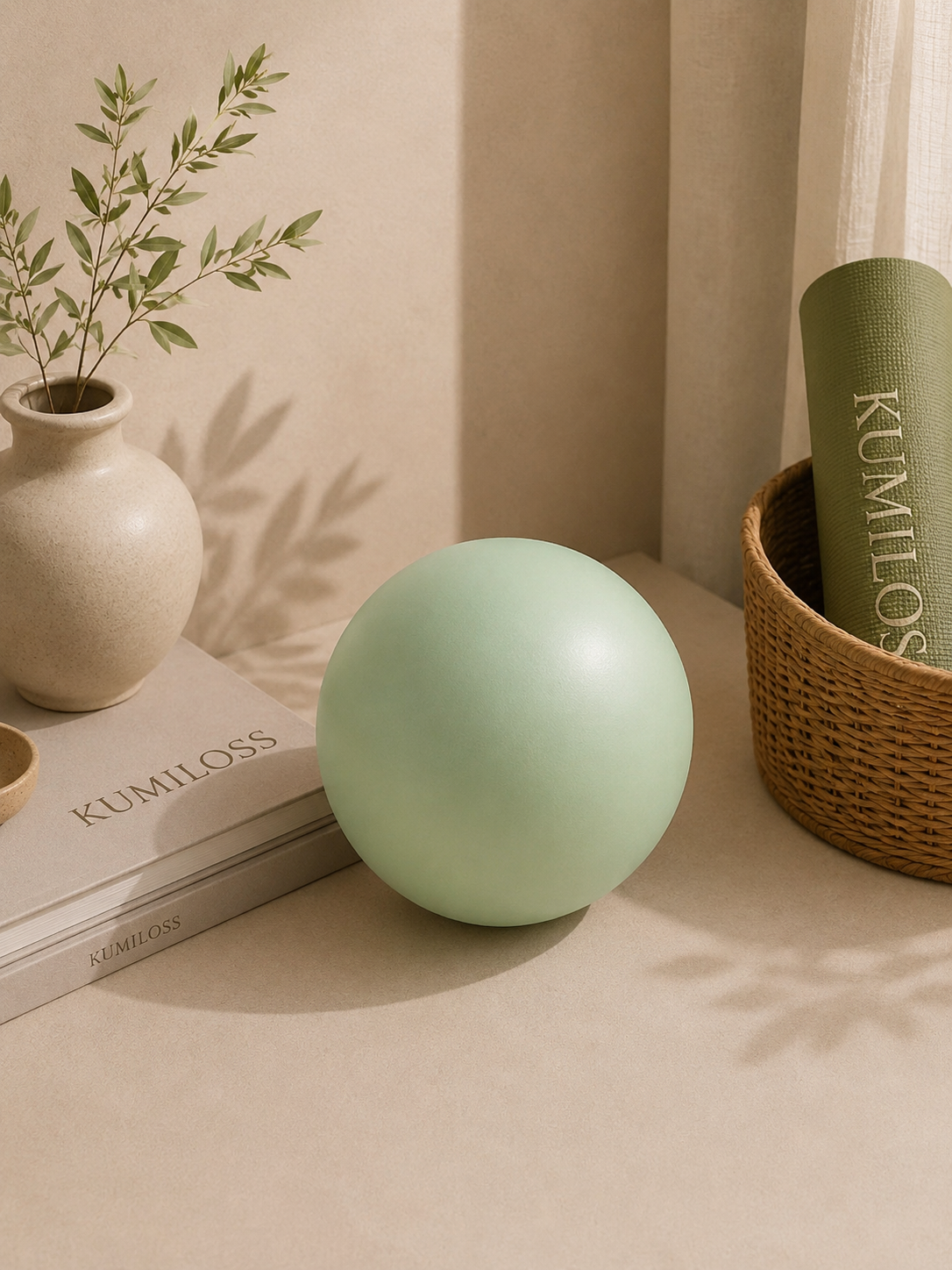 KUMILOSS Mini Pilates Ball – Stability & Core Training