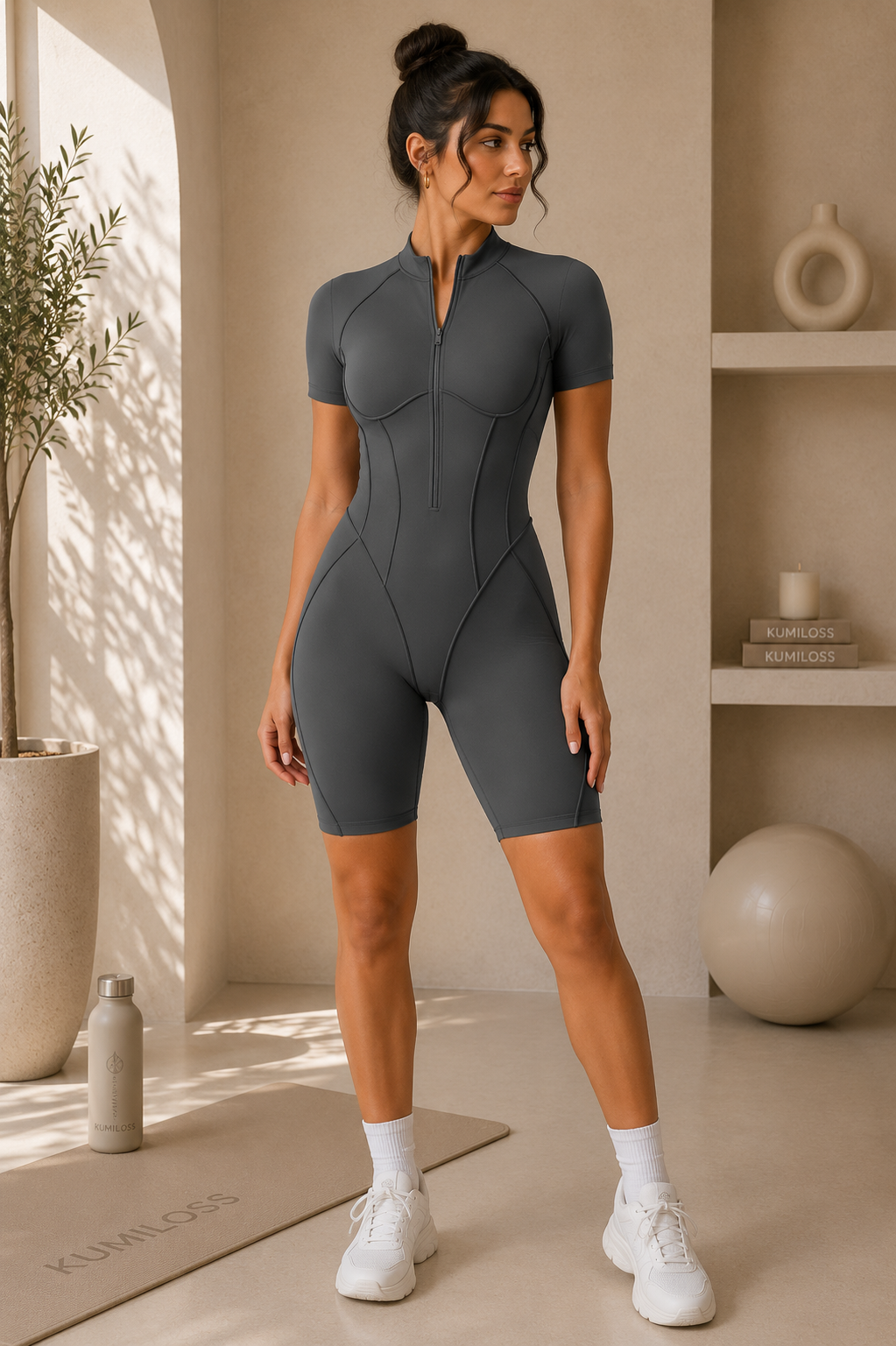 KUMILOSS Sculpt Seamless Jumpsuit