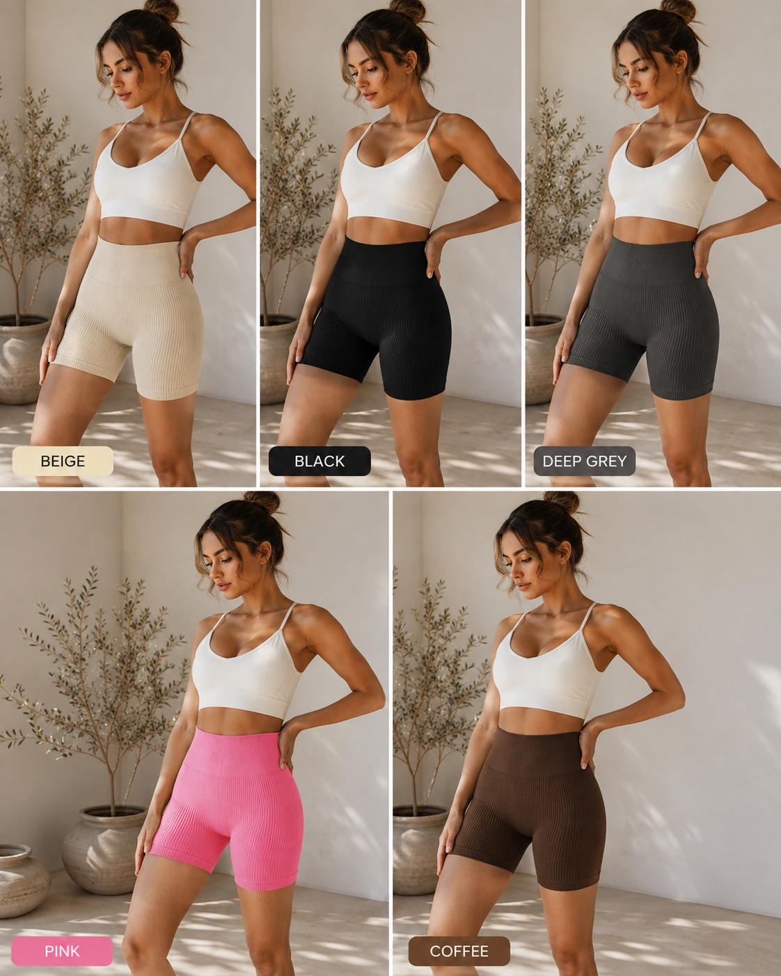 KUMILOSS Sculpt Seamless Shorts